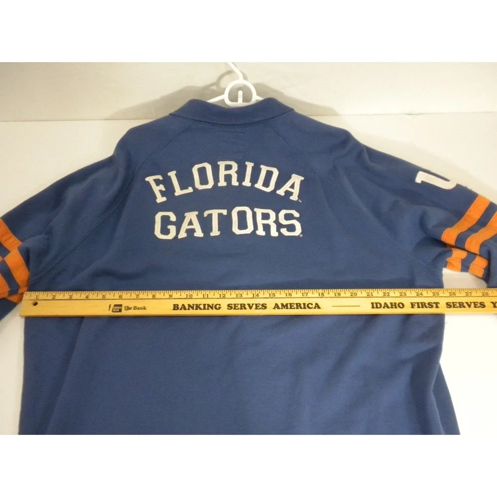 Florida Gators‎ Sweatshirt Mens 3XL Blue Varsity Zip Up College Football Swamp